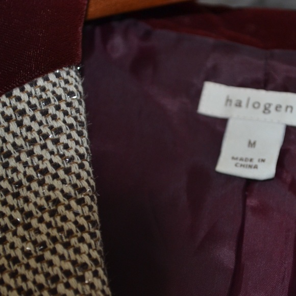 NWOT Neiman Marcus couture, tailored trimmed tweed blazer - Picture 13 of 15